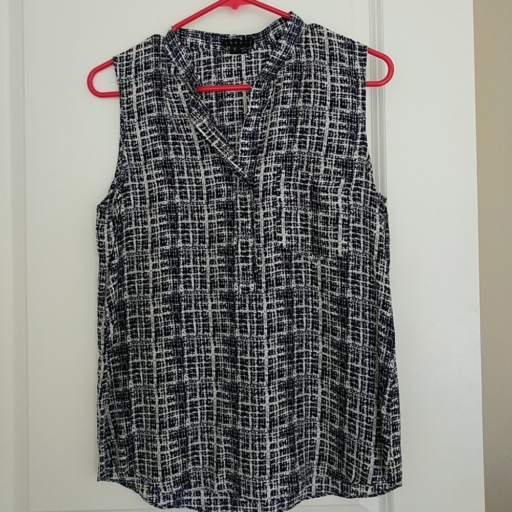 Theory silk blouse